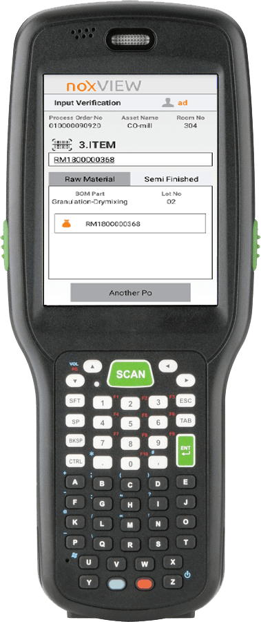 noxVIEW - Handheld Terminal